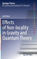 Effects of Non-locality in Gravity and Quantum Theory 303082909X Book Cover