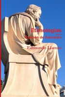 Etimologias Para El Examen de Admision 1329933699 Book Cover