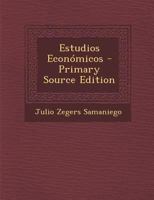 Estudios Econ�micos 0270896201 Book Cover