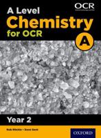 A Level Chemistry a for OCR Year 2 Student Bookyear 2 0198357656 Book Cover