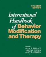 International Handbook of Behavior Modification and Therapy 1461572800 Book Cover