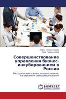 Совершенствование управления бизнес-инкубированием в России: Методические основы, моделирование, направления совершенствования 3844352384 Book Cover