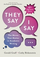 "They Say / I Say" 1324070242 Book Cover