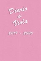 Agenda Scuola 2019 - 2020  - Viola: Mensile - Settimanale - Giornaliera - Settembre 2019 - Agosto 2020 - Obiettivi - Rubrica - Orario Lezioni - ... e Moderno color Rosa (Italian Edition) 1691232890 Book Cover