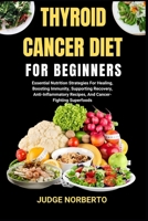 THYROID CANCER DIET FOR BEGINNERS: Essential Nutrition Strategies For Healing, Boosting Immunity, Supporting Recovery, Anti-Inflammatory Recipes, And Cancer-Fighting Superfoods B0DPQ36774 Book Cover