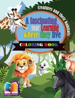 Creatures and their Habitats: A Fascinating tour learning where they live B0C91KYY2Z Book Cover