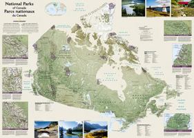 Canada National Parks [Folded and Polybagged] (National Geographic Reference Map) 1597755044 Book Cover