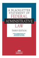 Blackletter Statement of Federal Administrative Law 1639056475 Book Cover