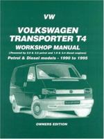 VW Transporter T4 (Petrol and Diesel - 1990-1995) Workshop Manual - Owners Edition (Owners' Workshop Manuals) 185520374X Book Cover