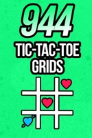 956 Tic Tac Toe Grids: Game Book Play Fun Game 120 Pages - 6x9 Soft Cover Book for Traveling & Gaming on the Road 1676924825 Book Cover
