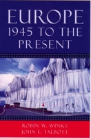 Europe: 1945 to the Present 0195156927 Book Cover