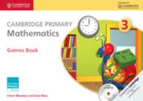 Cambridge Primary Mathematics Stage 3 Games Book with CD-ROM (Cambridge Primary Maths) 1107694019 Book Cover