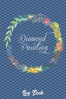 diamond painting log book: [Deluxe Edition with Space for Photos] Crystal Butterfly Design 1661391680 Book Cover