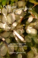 Di lo que quieres decir 2025: Antología de siglemas 575 B0FL8LF5MG Book Cover
