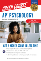 AP Psychology Crash Course, Book + Online: Get a Higher Score in Less Time (Advanced Placement (AP) Crash Course) 0738612855 Book Cover