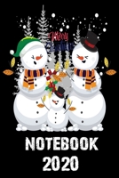Merry Christmas Notebook 2020: Notebook / Journal Gift (6x9 - 110 pages) 1671223209 Book Cover