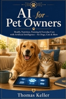 AI for Pet Owners: How to Use Artificial Intelligence for Your Pet's Health, Nutrition, Training, and Everyday Care – A Practical Guide for Dogs, Cats & More B0H72NQJWM Book Cover