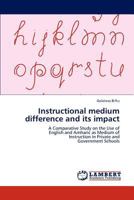 Instructional medium difference and its impact 3845474661 Book Cover