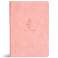NASB Super Giant Print Reference Bible, Value Edition, Pink Leathertouch B0GL6NSJ3M Book Cover