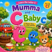 Mumma C and Baby c: A Fun Phonics Story for Little Learners (Mumma Letters & Baby Letters Adventures) B0H9GR2D5N Book Cover