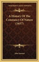 A History Of The Constancy Of Nature 1120151082 Book Cover