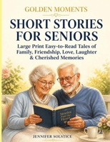 GOLDEN MOMENTS: SHORT STORIES FOR SENIORS: Large Print Easy-to-Read Tales of Family, Friendship, Love, Laughter & Cherished Memories B0HKMZD1RX Book Cover