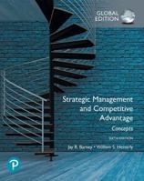 Strategic Management and Competitive Advantage: Concepts 0133129306 Book Cover