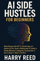 AI Side Hustles For Beginners: Make Money With GPT-5, Claude Opus 4.1, Gemini 2.5 Pro, Grok 4, Midjourney V7, Firefly 4, Stable Diffusion, Ideogram, Runway Gen-4, Veo 3, Kling 2.1, Wan 2.2 & More B0FNMCDDPK Book Cover