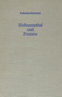 Hofmannsthal Und Fontane 3261031093 Book Cover