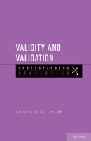 Validity and Validation 019979104X Book Cover