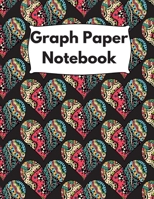 Graph Paper Notebook: Large Simple Graph Paper Notebook, 100 Quad ruled 4x4 pages 8.5 x 11 / Grid Paper Notebook for Math and Science Students / Crazy Fruits Collection 171630976X Book Cover
