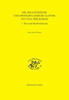 Die Neuassyrische Und Spatbabylonische Glyptik Aus Tall Seh Hamad/Dur-Katlimmu: Teil 1: Text Und Konkordanzen; Teil 2: Katalog Und Tafeln 3447102853 Book Cover