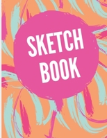 Sketch Book: Personalized Artist Sketchbook for Drawing, Writing, Painting, Sketching and Doodling - 110 Pages 8.5x11 Inch Large Sketchbook for Custom Drawing & Sketching With White Paper Sketchbook t 1692463284 Book Cover