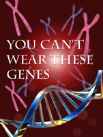 No puedes llevar esos genes: You Can't Wear These Genes 1615905634 Book Cover
