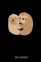 Notebook: Sloth Daily Planner TODO - Beautiful Floral Design Organized Life On Paper - Funny Sloth Accessories - Sloth Gifts for Women, Men and Kids 1677018666 Book Cover