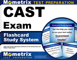 CAST Exam Flashcard Study System: CAST Test Practice Questions & Review for the Construction and Skilled Trades Exam (Cards) 1621208621 Book Cover