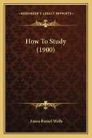 How To Study 1166025187 Book Cover