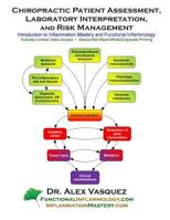 Chiropractic Patient Assessment, Laboratory Interpretation, and Risk Management: Introduction to Inflammation Mastery and Functional Inflammology 1500686379 Book Cover