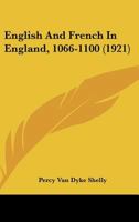 English and French in England, 1066-1100 1017316635 Book Cover