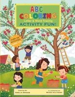 ABC Letter Tracing PLUS Coloring and Activity Fun!: JUMBO Coloring and Activity Book 1733066632 Book Cover