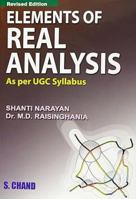 Elements of Real Analysis 8121903068 Book Cover