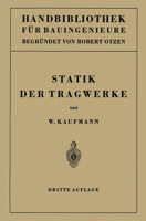 Statik der Tragwerke 3642533558 Book Cover