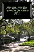 New York, NY What Did You Know?: PT 1 1512356581 Book Cover