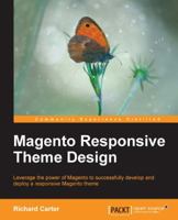 Magento Responsive Theme Design 1783980362 Book Cover