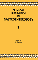 Clinical Research in Gastroenterology - 1 0852006969 Book Cover