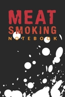 Meat Smoking Notebook: The Must-Have Meat Smoking Accessories For Pitmasters Smokers; Blank Pitmaster Cookbook; Meat Smoking Essentials Book; Meat Smoking Notebook Gift; Pitmaster Barbecue Notebook; B 1692761900 Book Cover