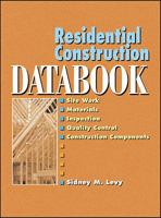 Residential Construction Databook 0071370439 Book Cover