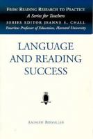 Language and Reading Success (From Reading Research to Practice, V. 5) 1571290680 Book Cover
