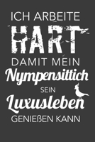 Ich arb: A5 Dodgrid (gepunktet) | Agenda Journal | Perfekt zum Schreiben und Zeichnen | Geschenkidee Nymphensittich (German Edition) 1696025702 Book Cover