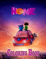 Home Coloring Book B08R8DKRCJ Book Cover